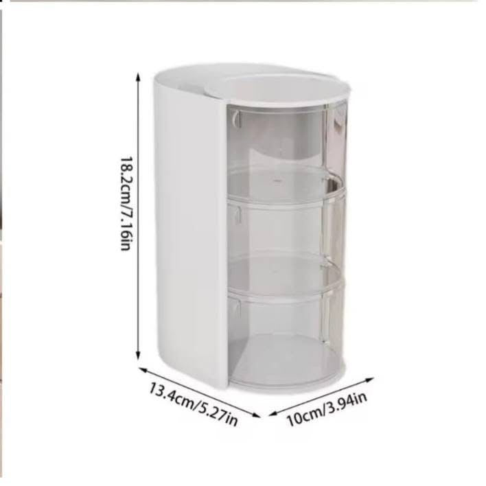 3 Layer Makeup Brush Holder