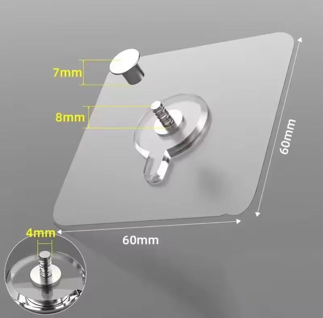Multipurpose Wall Screw Hooks