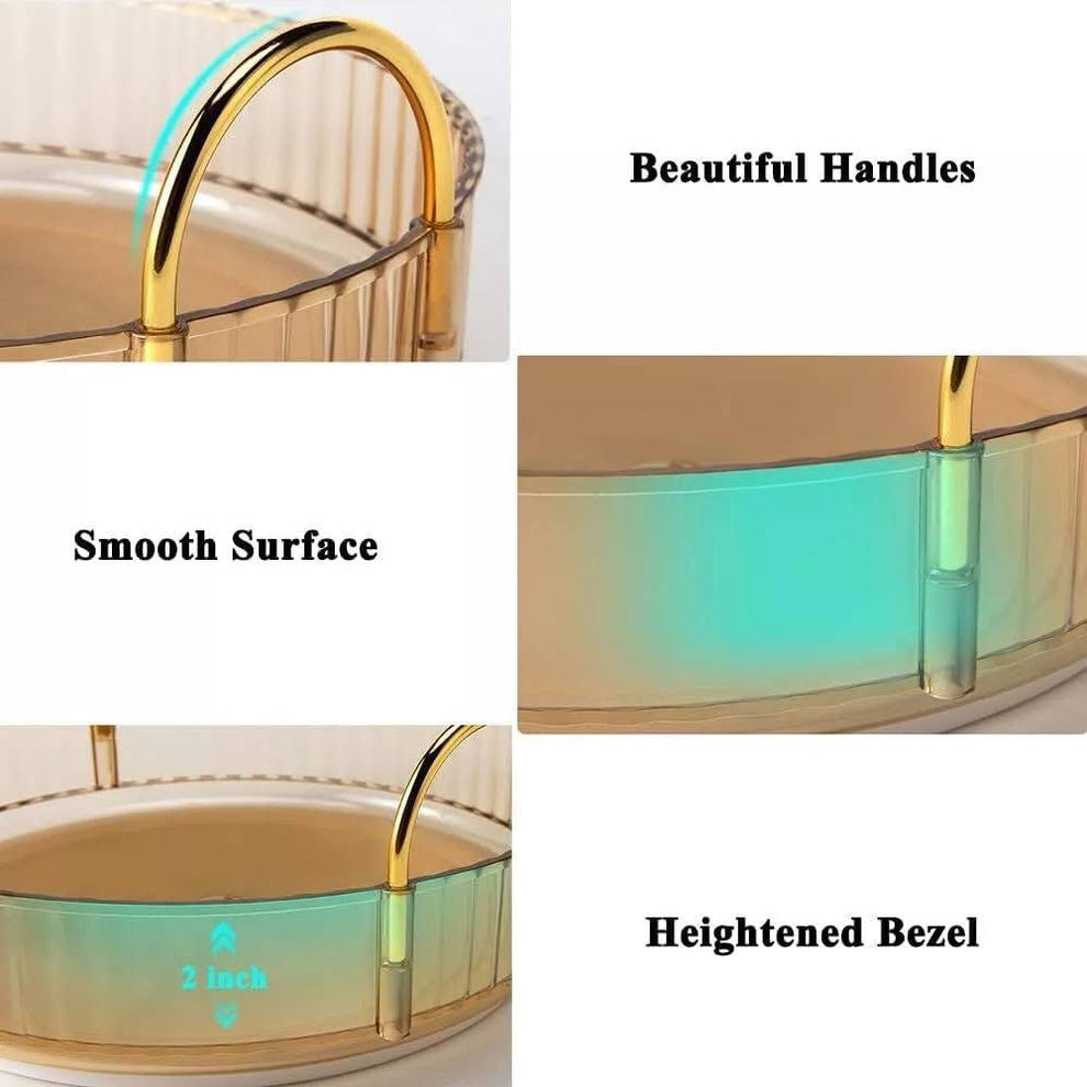 Rotating Vanity Perfumes Tray