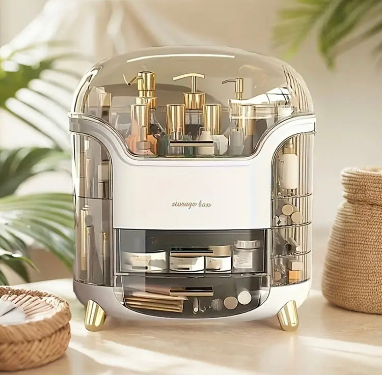 Large Capacity Dustproof Makeup Organizer