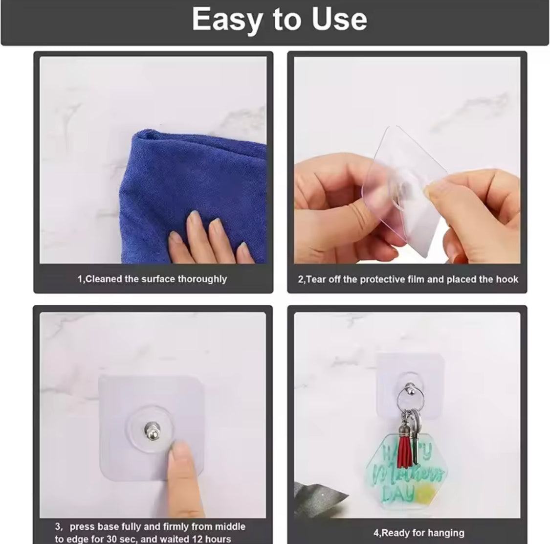 Multipurpose Wall Screw Hooks