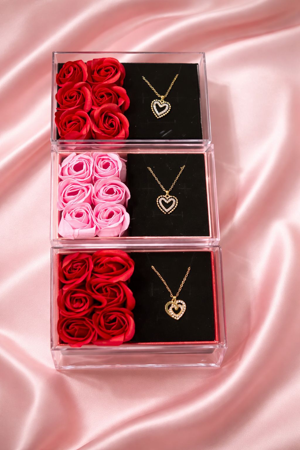 Necklace Rose Gift Box