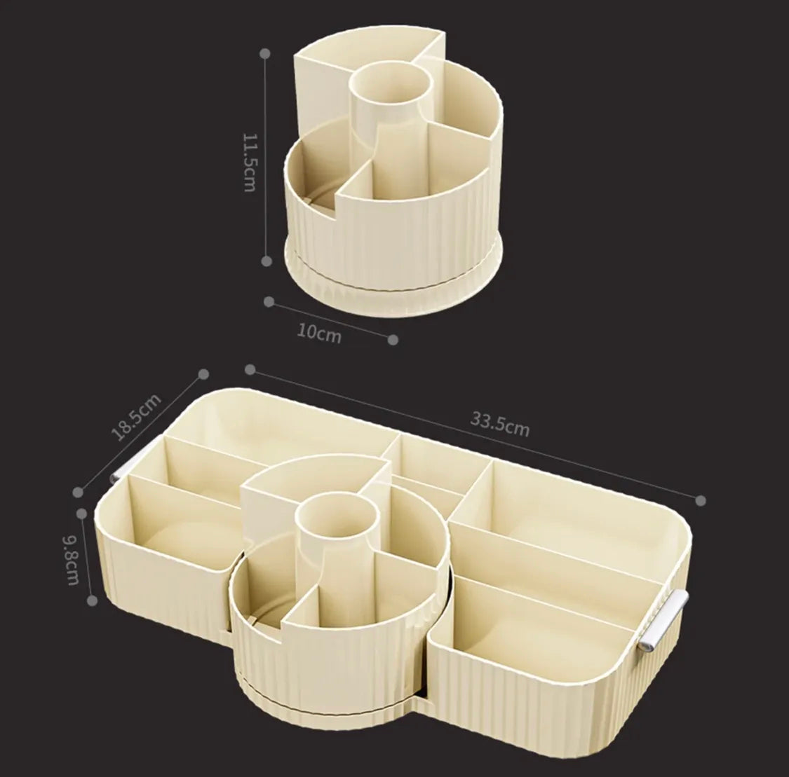 Rotating Makeup Cosmetic Organizer