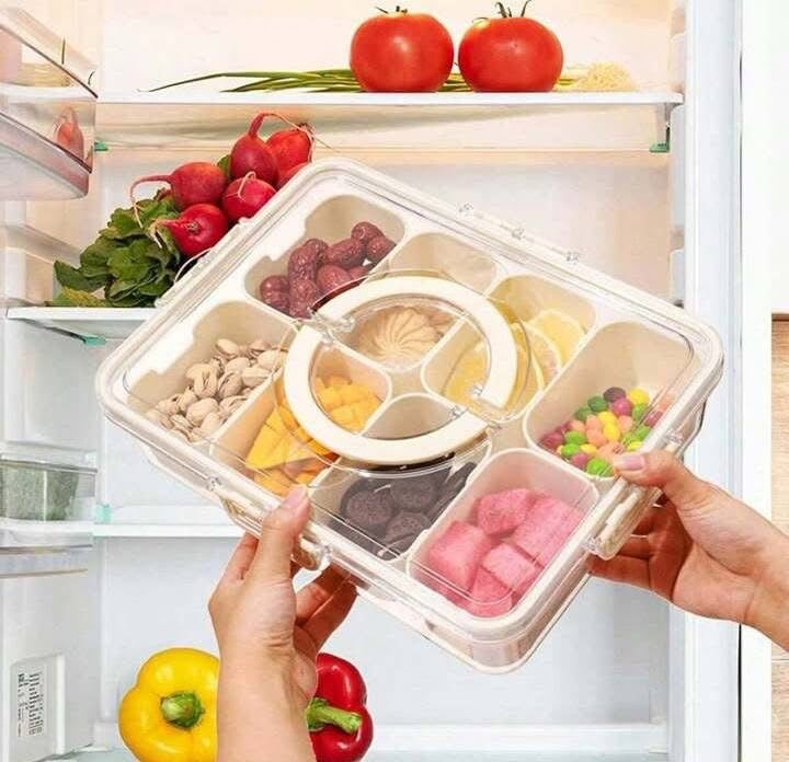 8 Grids Airtight Food Storage Box