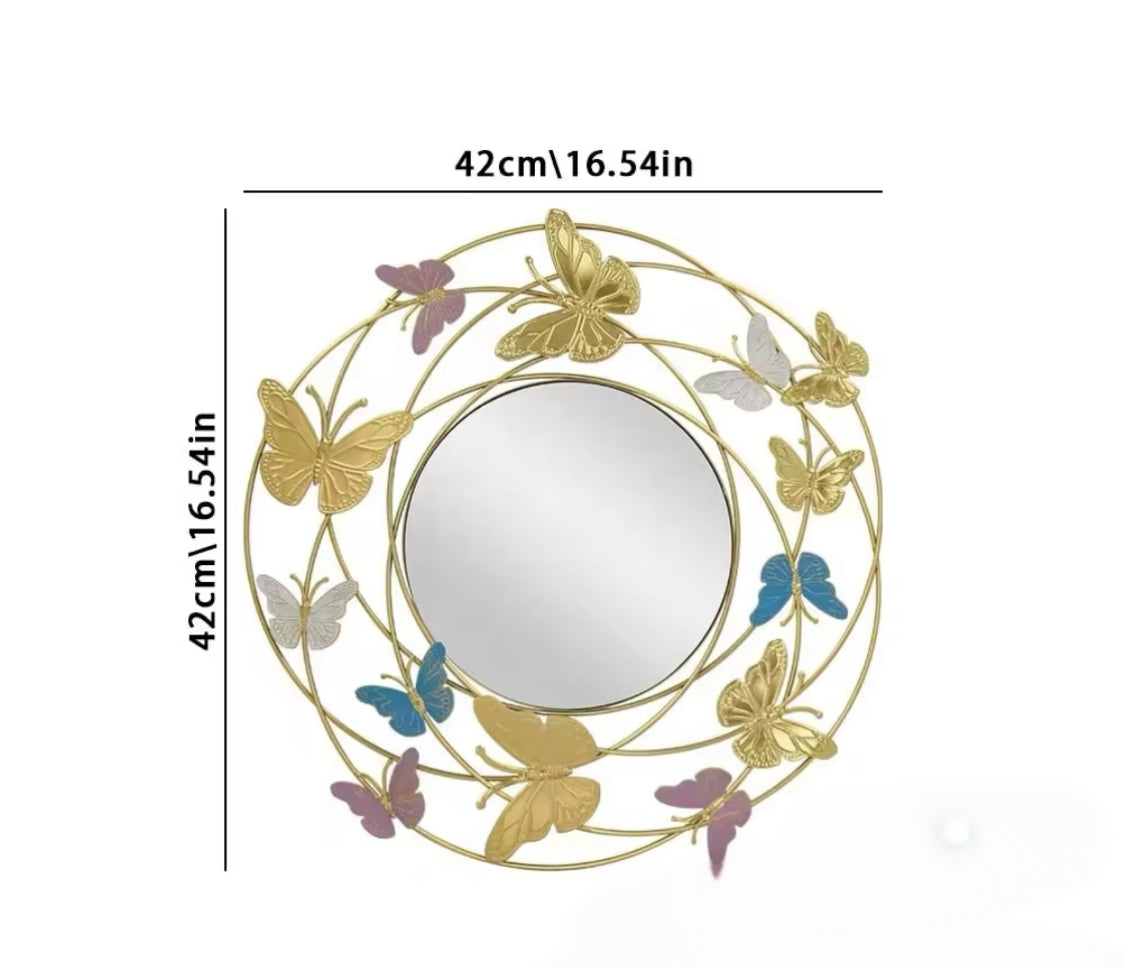 Butterfly Wall Mirror Motif for Home Decor
