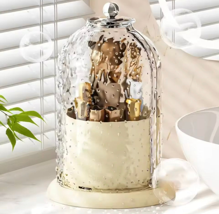 Rotating Makeup Brushes Holder