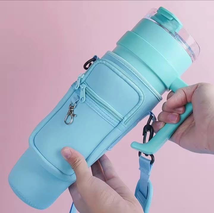 40oz Tumbler Cover with Shoulder Strap