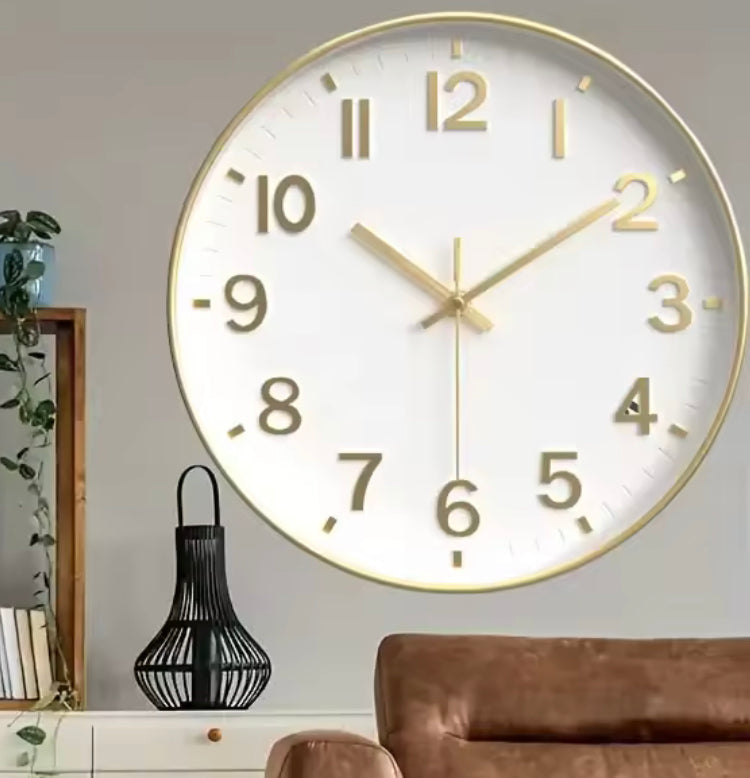 Living Room Wall Clock for Home Decor