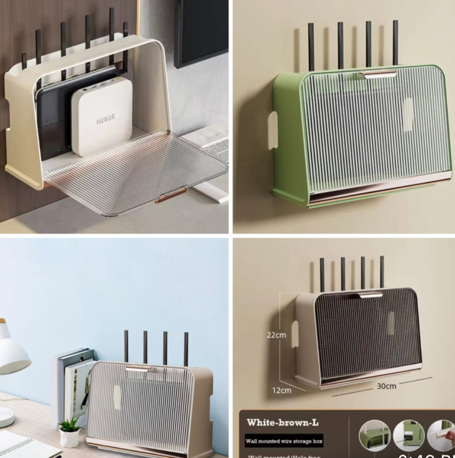 Wall-Mounted Wifi Cabinet Storage Box