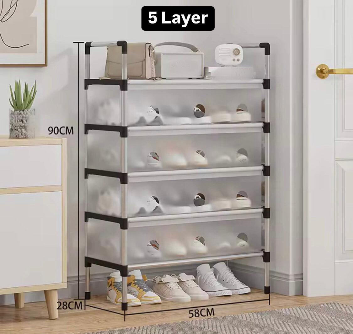 Dustproof Multilayer Shoe Racks