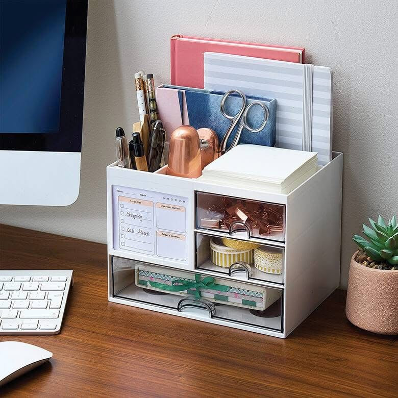 Stationary and Cosmetic Organizer