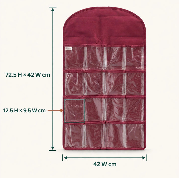 Multipurpose 16 Pockets Hanging Organizer