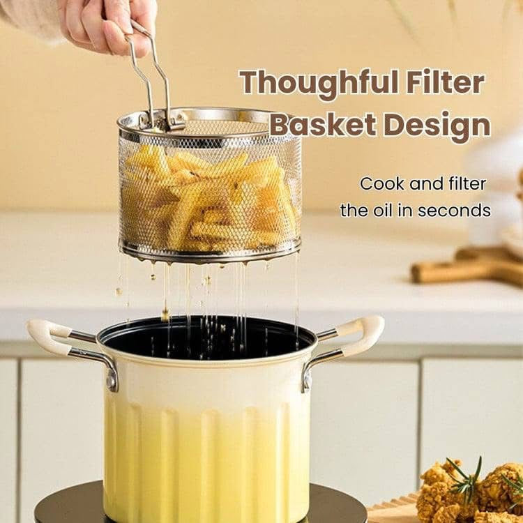 3 Liters Deep Frying Pot