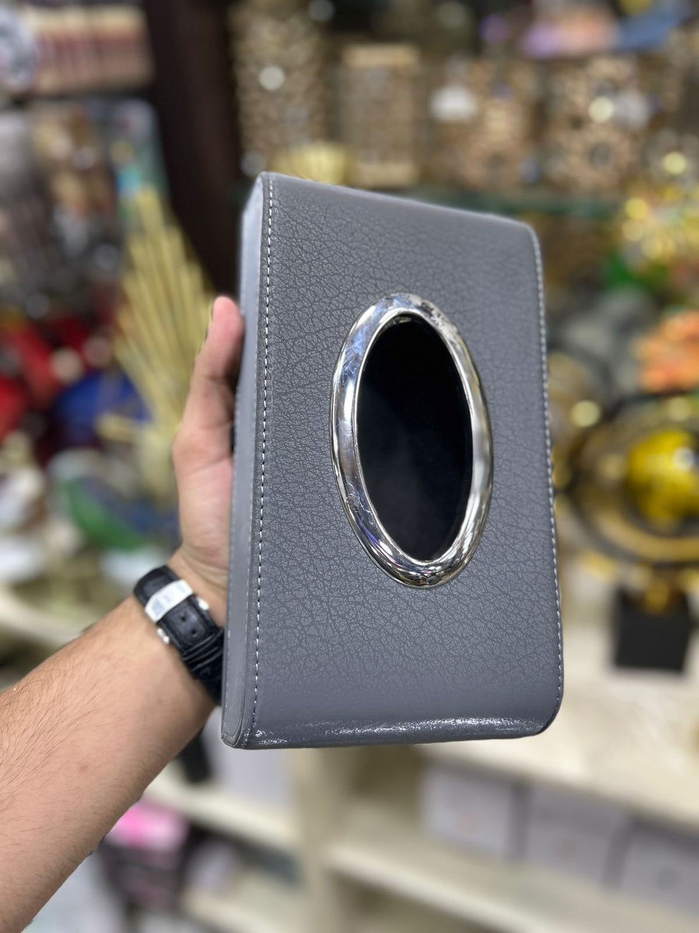 Leather Tissue Box for Home Decor