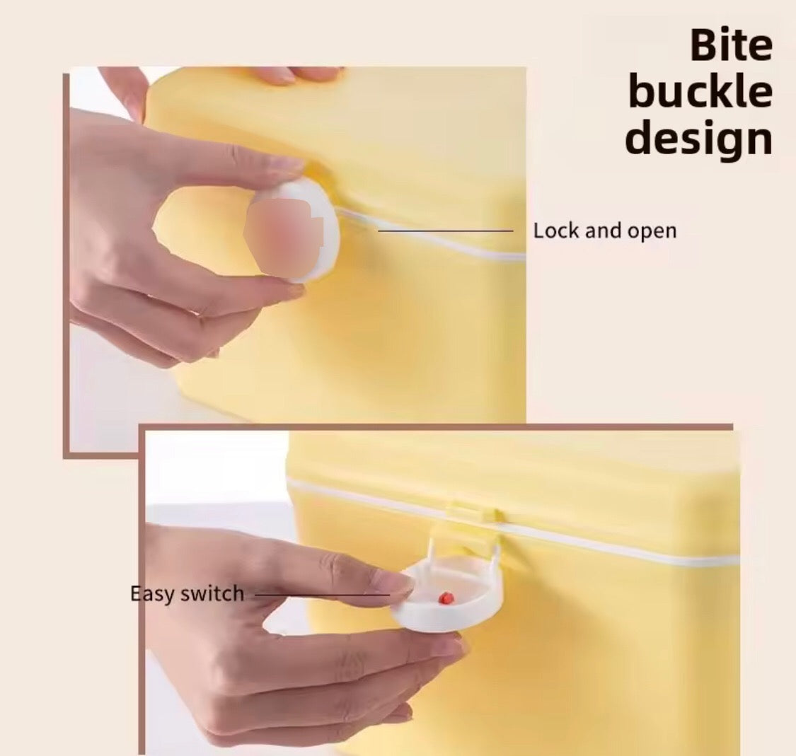 Foldable Double Layer Medicine Box