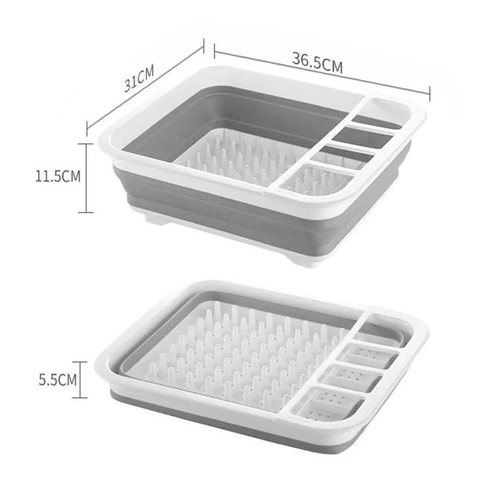 Foldable Dish Drainer Basket