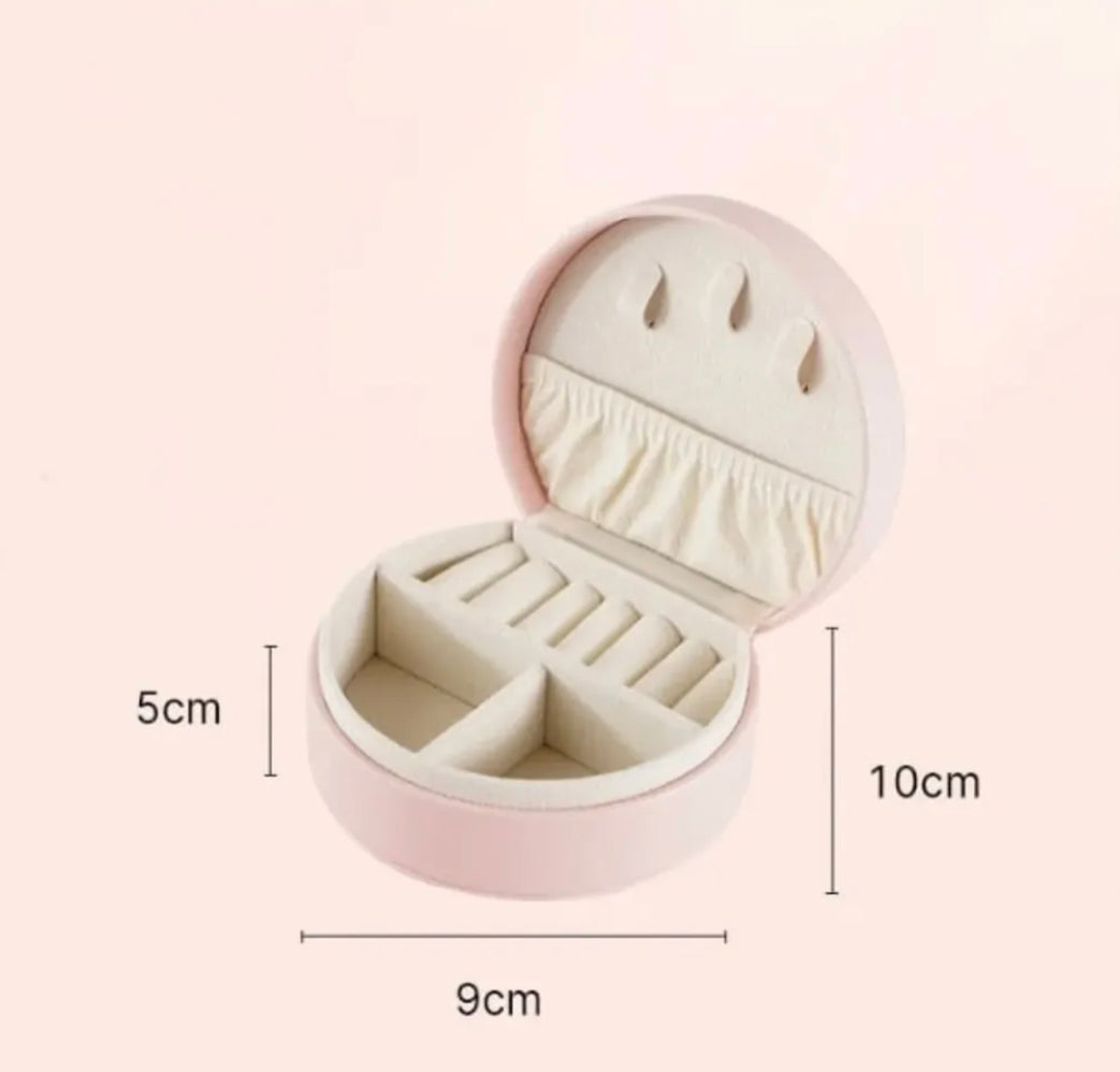Portable Leather Jewellery Box