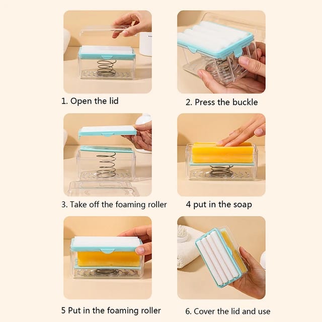 2 in 1 Soap Roller Box