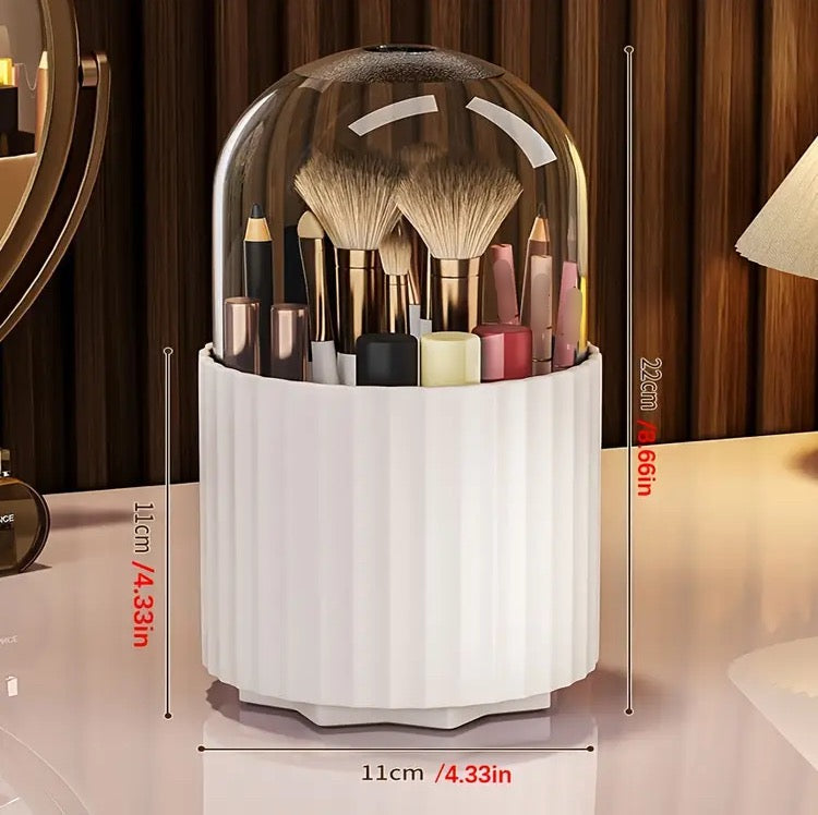 Rotating Brushes Holder with Lid