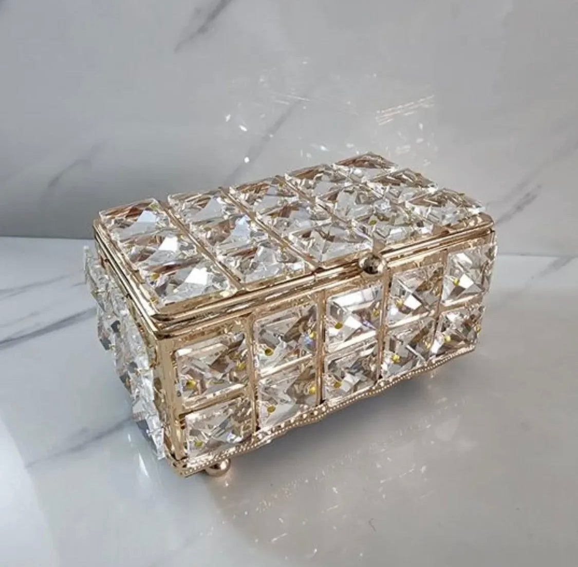 Full Crystal Jewellery Box