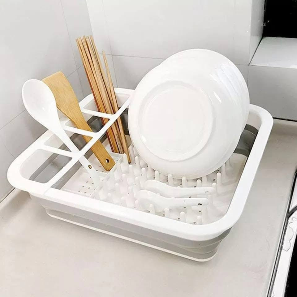 Foldable Dish Drainer Basket