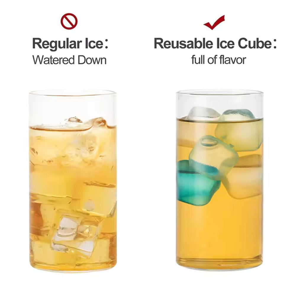 10 Pcs Reusable Ice Cubes