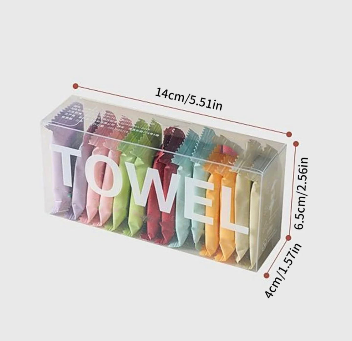 14pcs Compressed Towels Set