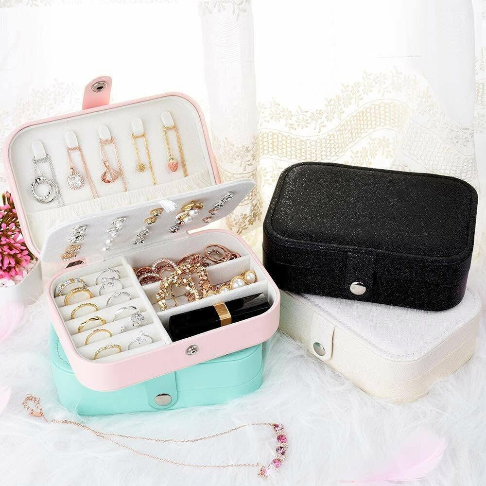 Medium Size Leather Jewellery Box