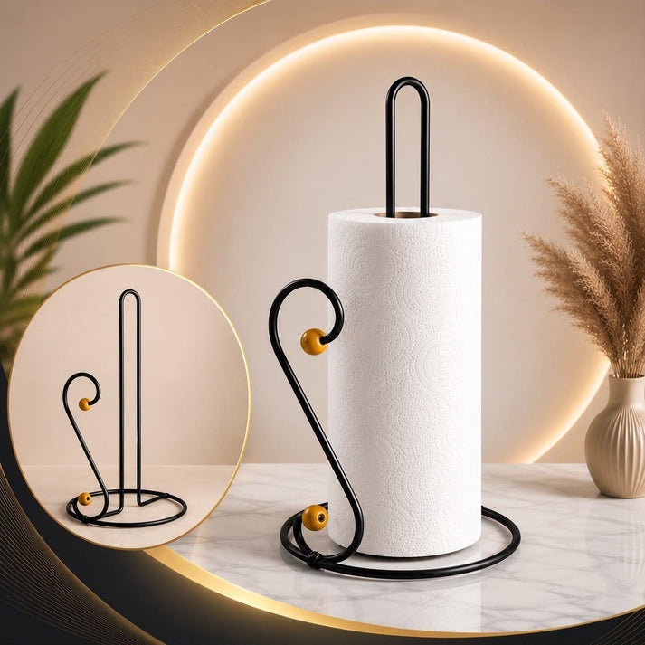 Black Tissue Roll Holder (Best Quality)