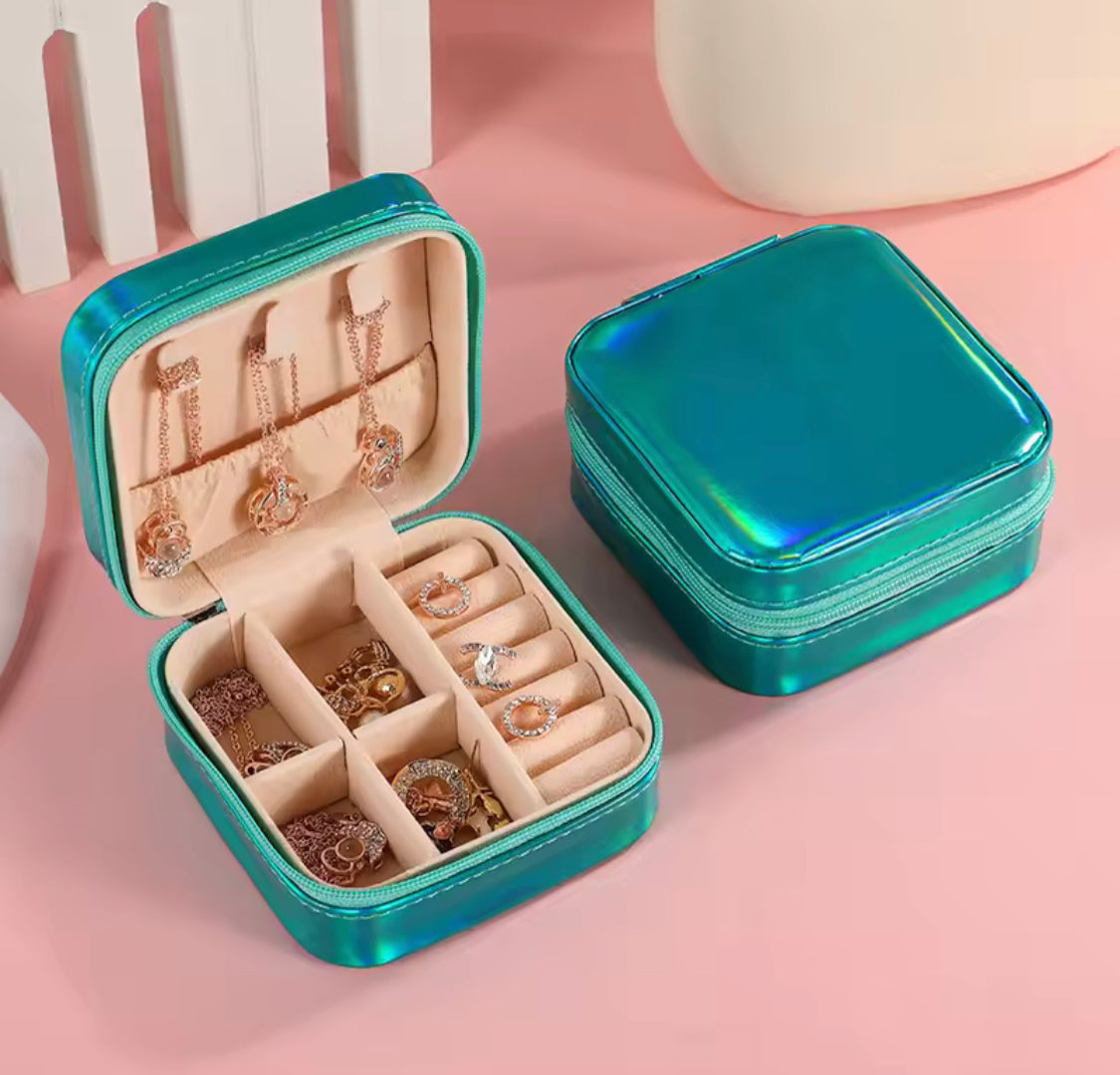 Glossy Leather Jewellery Box