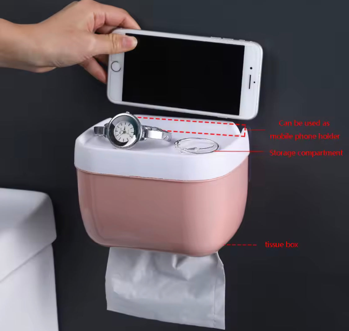 Wall-Mounted Tissue Box
