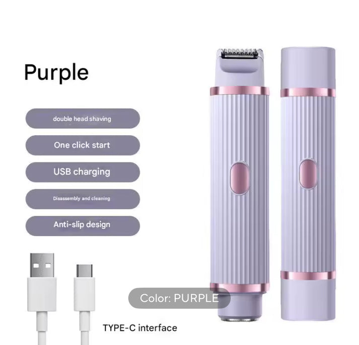 Rechargeable Dual Head Hair Remover