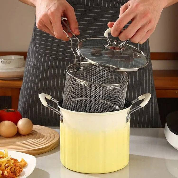 3 Liters Deep Frying Pot