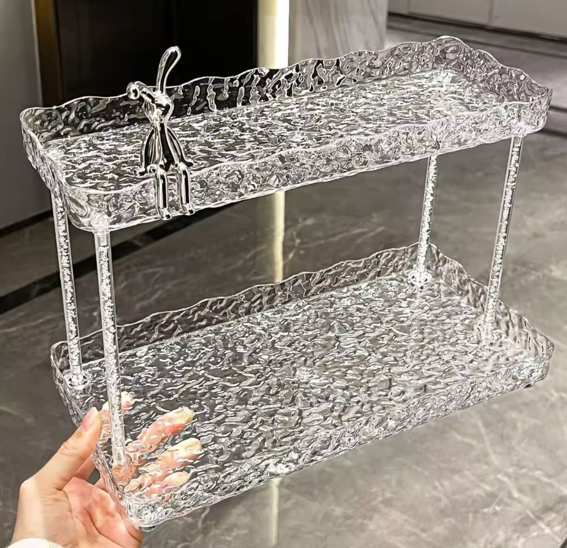 2 Layer Makeup Perfume Organizer