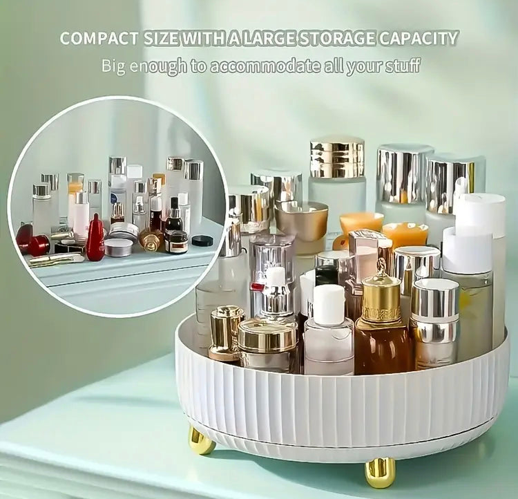 360 Rotating Makeup Vanity Tray