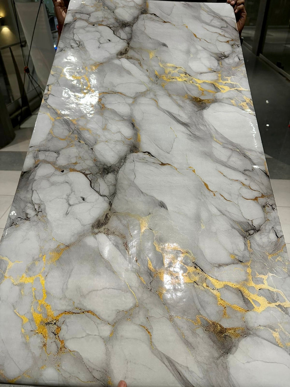 Wall Marble Sheets for Home Decoration (60cm*2m)