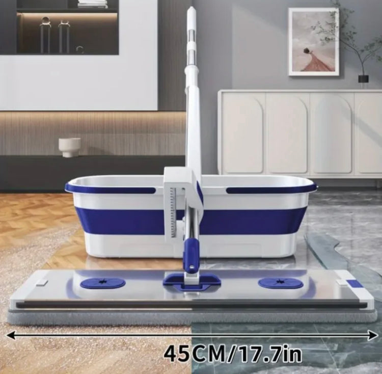 Squeeze Mop with Foldable Bucket (Best Quality)