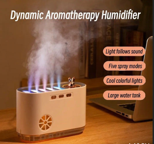 Colourful Lights Humidifier Diffuser