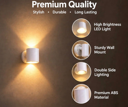 Led Rechargeable Wall Light Lamp