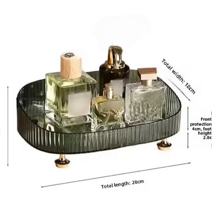 Large Capacity Acrylic Makeup Vanity Tray