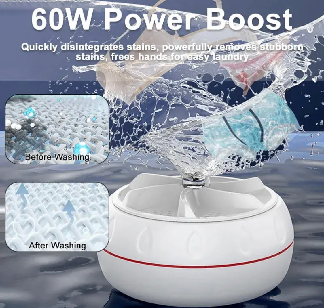 Portable Turbo Washing Machine Best For Travelling