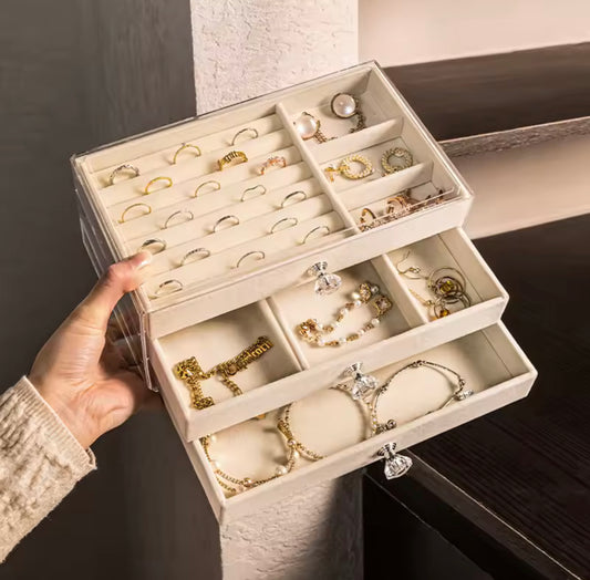 3 Layer Acrylic Jewellery Box
