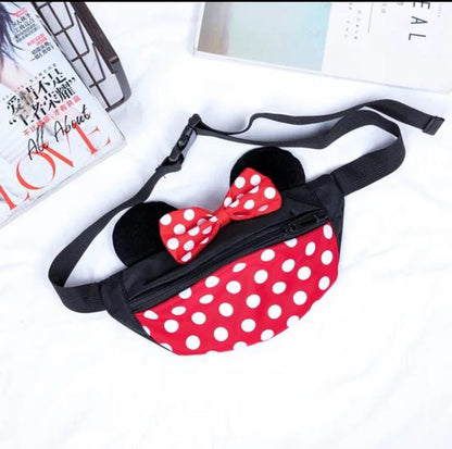 Minnie Kids Waist Bag with Adjustable Strap