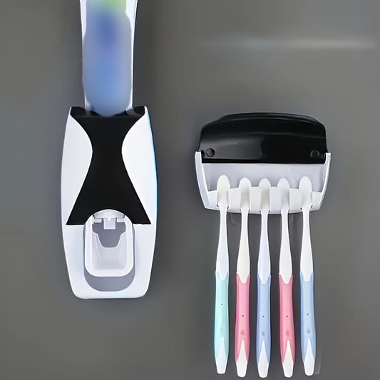 Automatic Toothpaste and Brush Holder