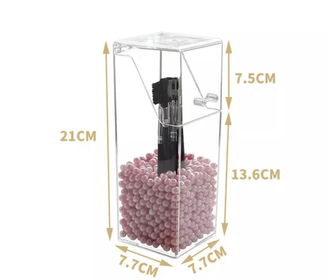 Acrylic Pearls Brushes Holder