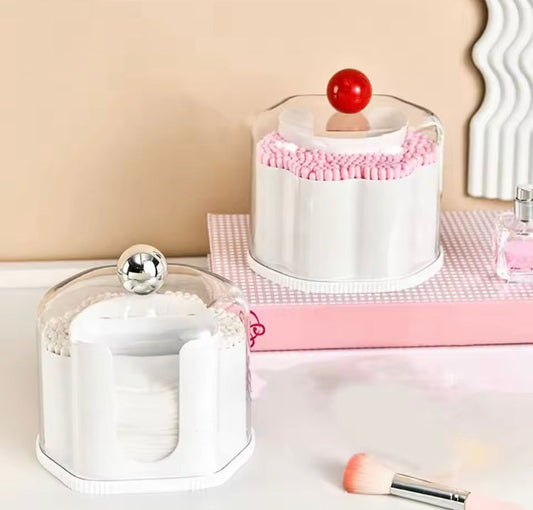 2 in 1 Cotton Buds and Cotton Pads Holder