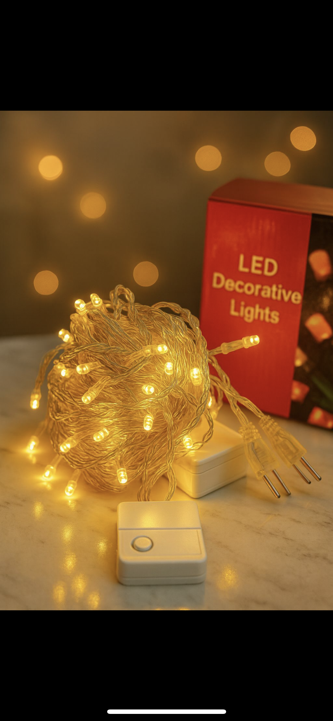 100 Led Electric Fairylights for Decor
