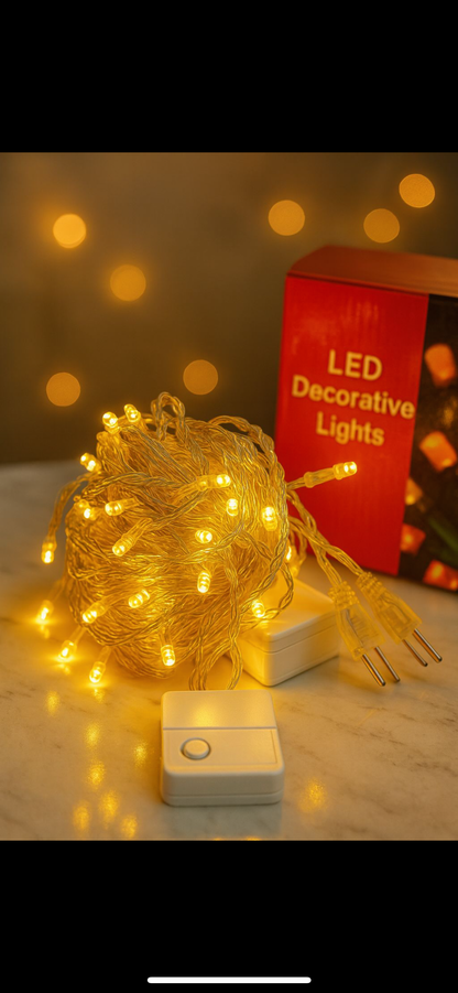 100 Led Electric Fairylights for Decor