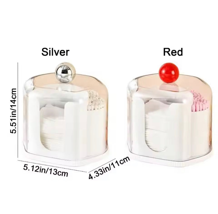 2 in 1 Cotton Buds and Cotton Pads Holder