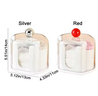 2 in 1 Cotton Buds and Cotton Pads Holder